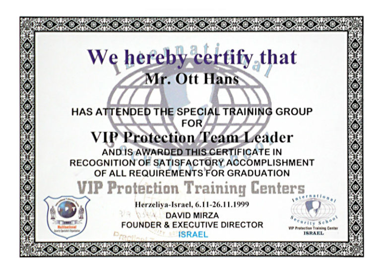 VIP Protect Team-Leader